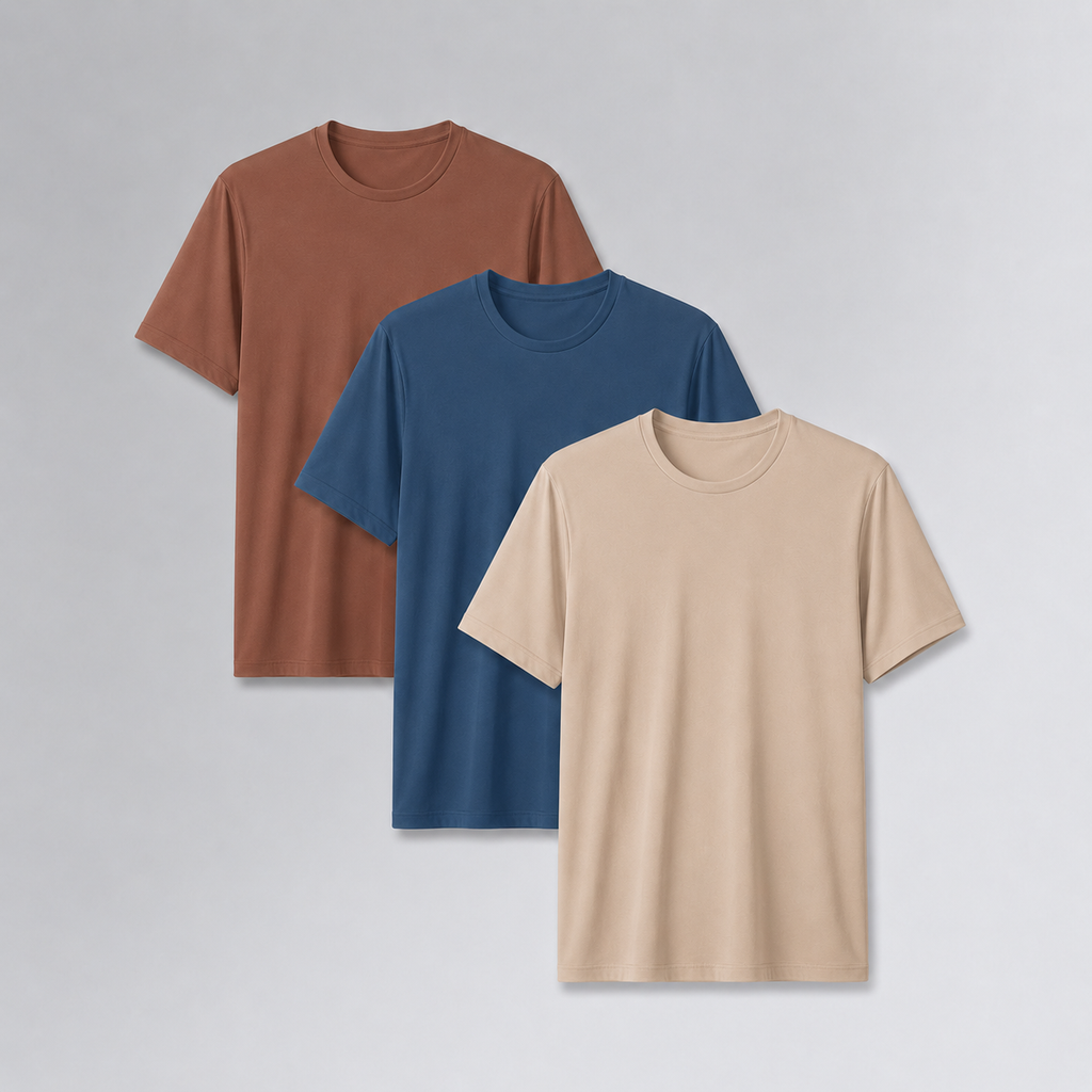 Kit 3 Camisetas Tech Coloridas