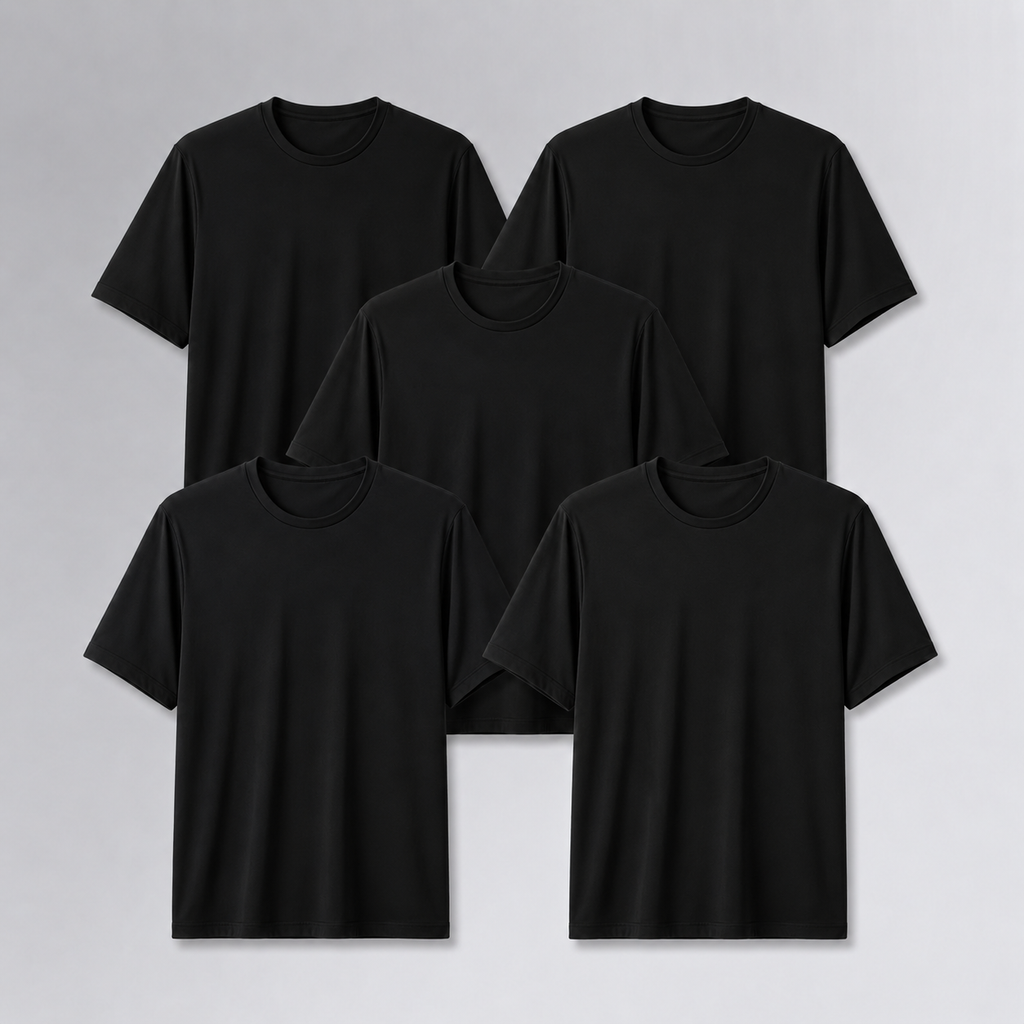 Kit 5 Camisetas Tech