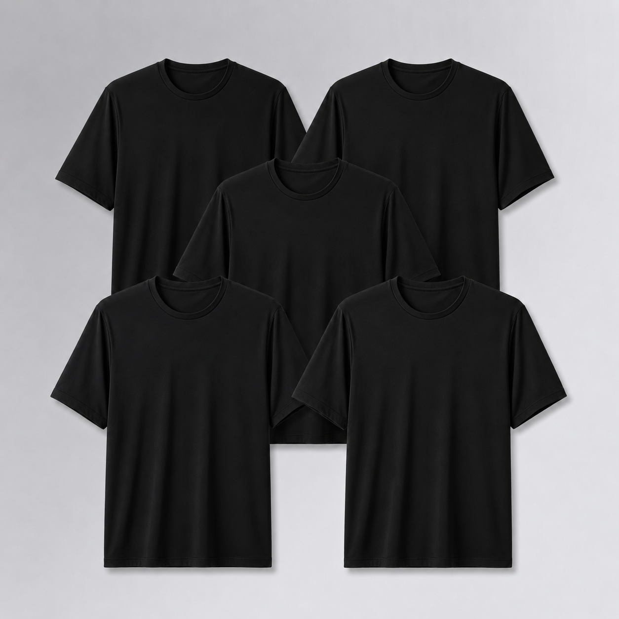 Kit 5 Camisetas Tech