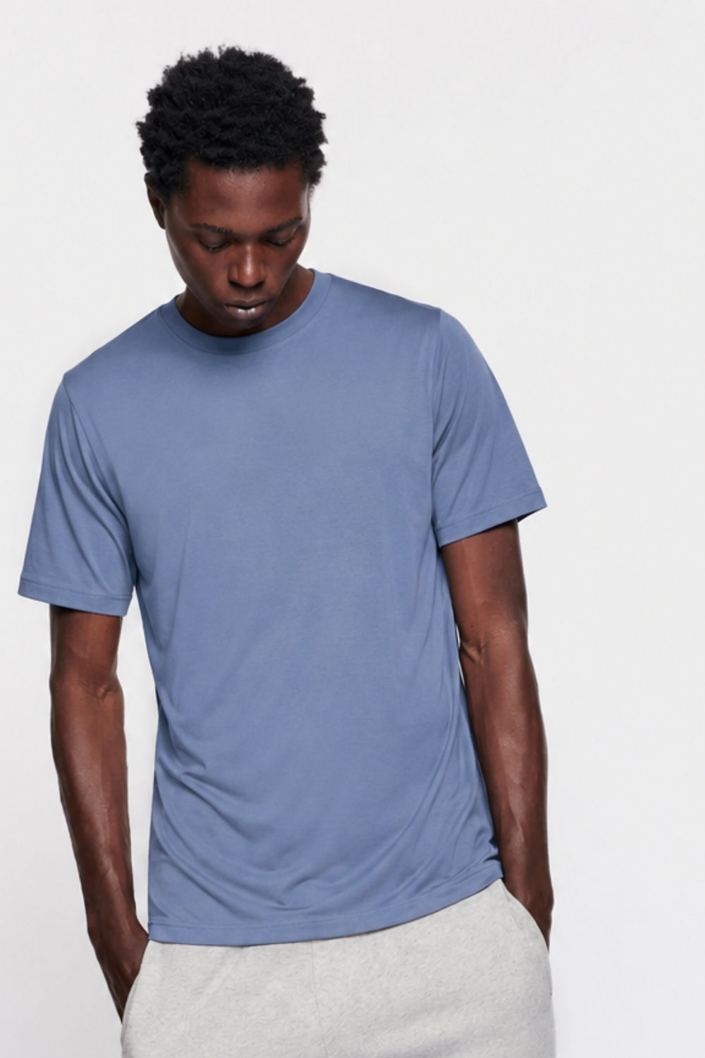 Camiseta Tech Azul Bebê