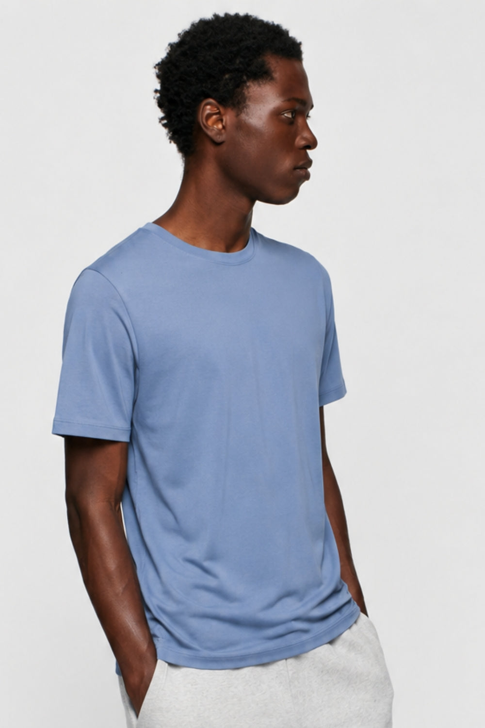 Camiseta Tech Azul Bebê