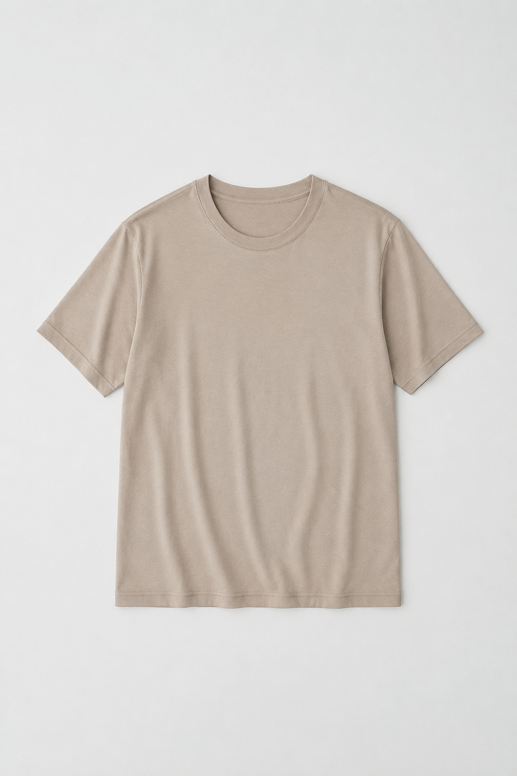 Camiseta Tech Bege Areia