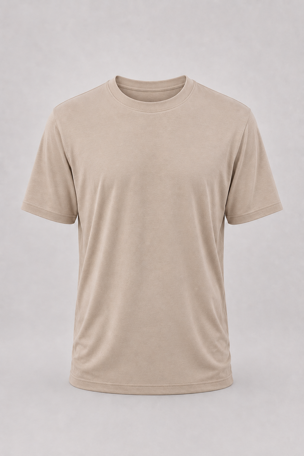 Camiseta Tech Bege Areia
